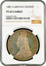 1887 QUEEN VICTORIA Proof