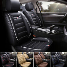 Full Set Car Seat Covers Deluxe Protector Pu Leather Seat Covers For PEUGEOT