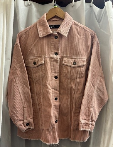 Zara light pink corduroy - zara,