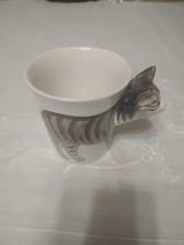 Tabby Cat Hand Painted Coffee