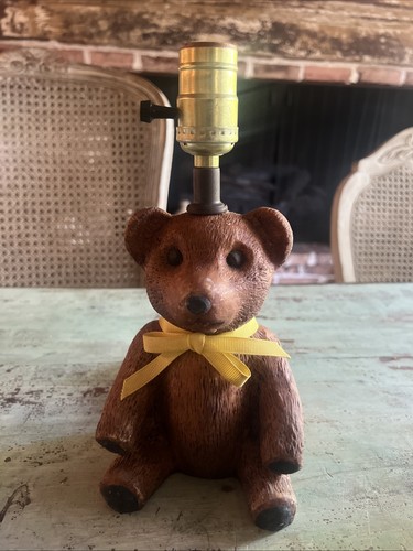 Vintage teddy bear lamp 1983 - teddy,
