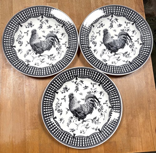 Rooster earthenware dinner - earthenware,