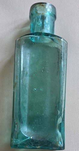 Old glass bottle coĺlectable - old,