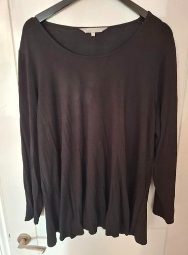 Ann harvey black top long - ann,