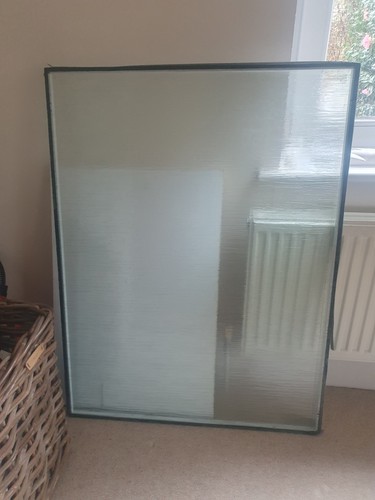 Double glazed frosted glass - frosted,