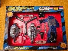 G I Joe Cobra Helicopter Attack Deluxe Mission Gear.Sealed