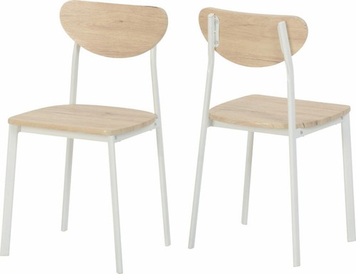 White oak effect dining - &,