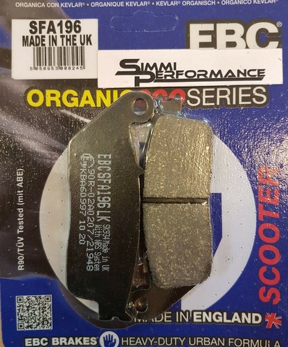 Ebc organic front - brake, pads
