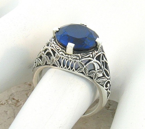 Antique style filigree 925 - antique,