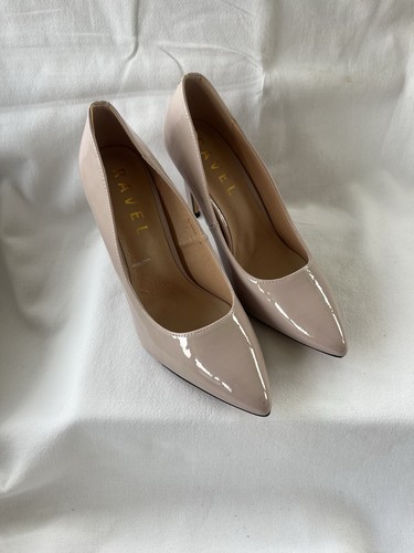 Ravel nude faux patent leather - faux,