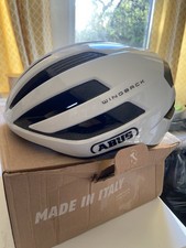 ABUS Wingback Road Cycling Helmet – Shiny White Large (57–61cm) – New – RRP £90