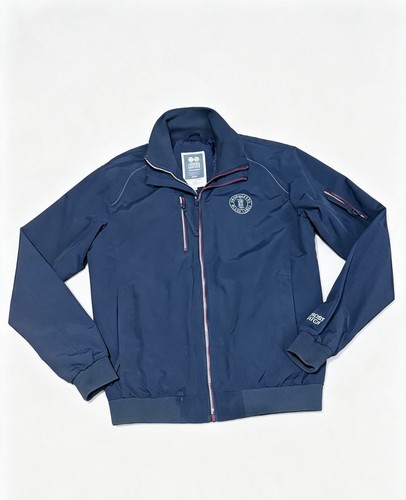 Crosshatch navy bomber jacket - navy,