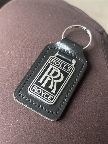 Black leather key - leather,