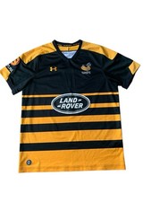 Under Armour London Wasps Rugby Shirt Mens Large Home 2018