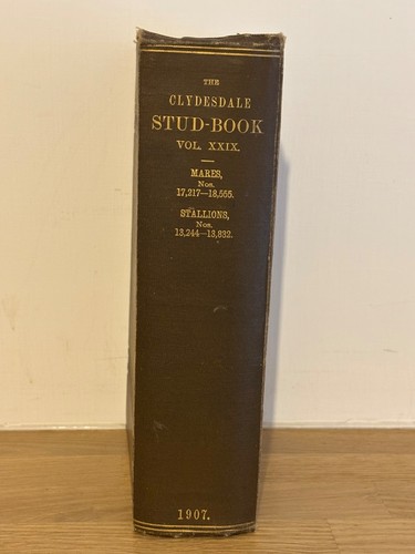 Clydesdale stud book vol - vol, 29