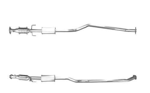 New catalytic converter - new,