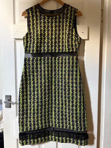 Erdem tweed sleeveless dress - tweed,