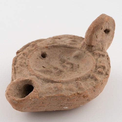 Roman pottery oil - oil, lamp