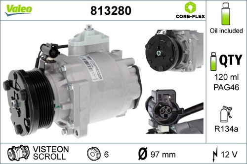 813280 valeo compressor air - 813280,
