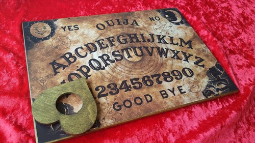 Wooden ouija board game dark - ouija,