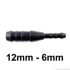 Hose Connector Straight Reducer 12 MM 6 MM Plastic Connector