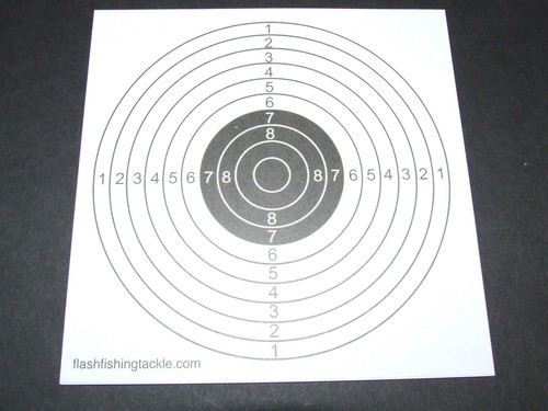 100 air rifle shooting paper - shooting,