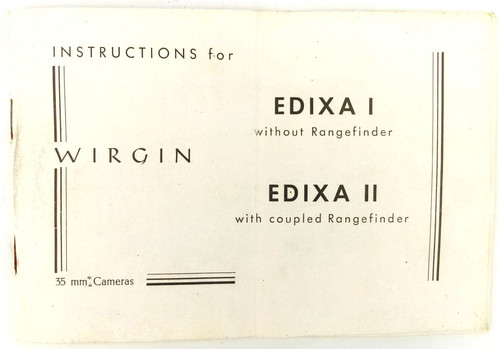 Vintage wirgan edixa - wirgan,