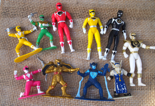 Vtg power rangers cake - vtg, 90's