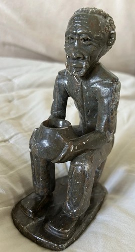 Vintage black soapstone - vintage,