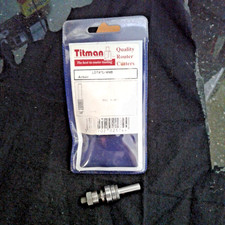 Titman ,grooving cutter/bit arbor ,1/4" shank part LDTA*1/4NB. New British made.