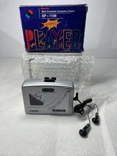 Portable Cassette Player 1980’s Walkman boxed with headphones 