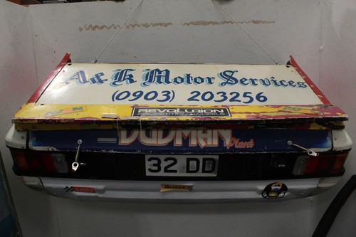 Mk2 ford escort - car, rear