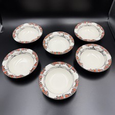 Set of 6 Vintage Crown Ducal