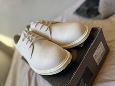 Bear Grip White Lace-Up Work