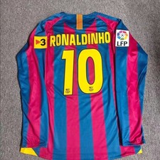Barcelona ronaldinho retro - ronaldinho, #10