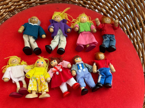 Elc wooden dolls house - wooden,