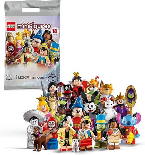Lego disney 100 minifigures - disney,