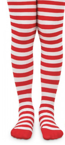 Christmas toddler tights red - christmas,