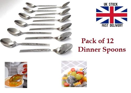 Stainless steel teaspoons - stainless,