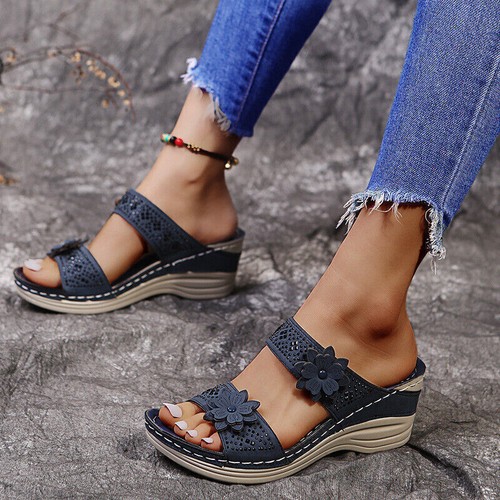 Ladies summer slip mules - summer,