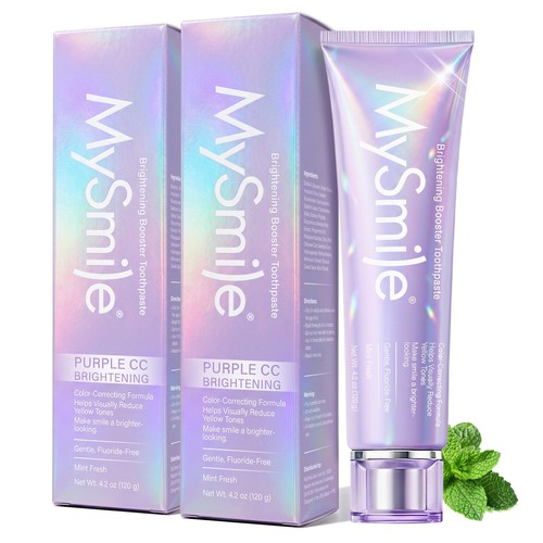 2packs mysmile purple teeth - 2packs,