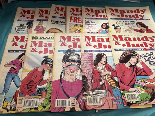 Vintage mandy judy comics - mandy, &