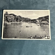Vintage Postcard Peasholm Lake Scarborough H8
