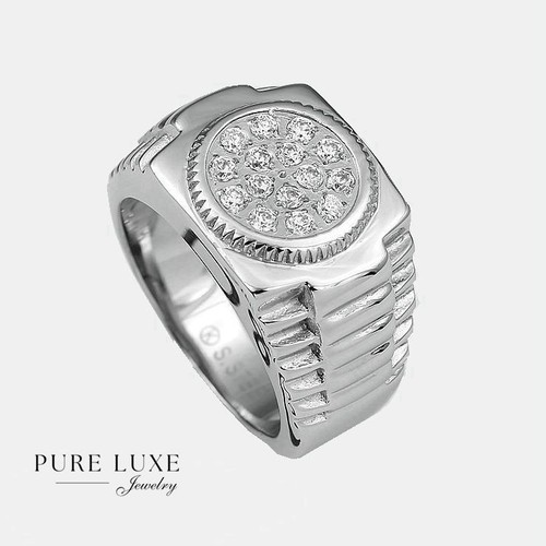 Men stainless steel iced - men's,