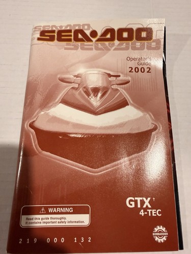 Rare 2002 bombardier - bombardier, seadoo