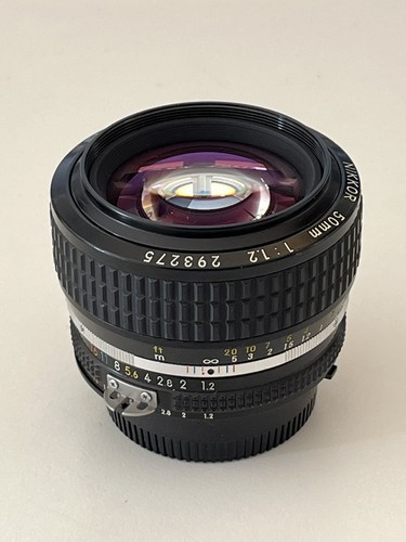 Nikon 50mm f1 2 - , manual