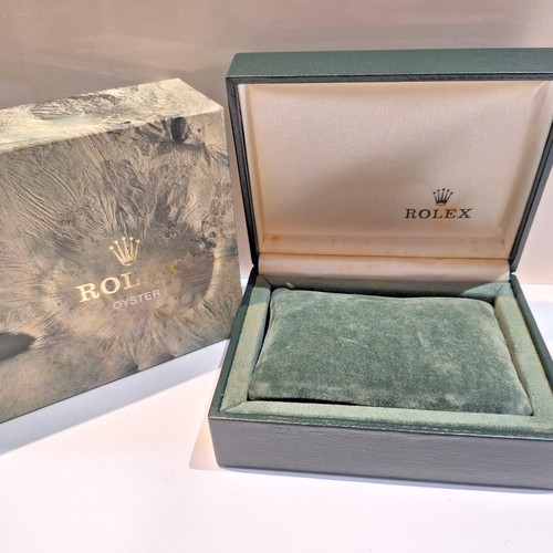 Rolex vintage green watch box - rolex,