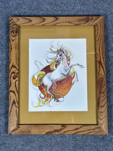 Vintage 80s unicorn - vintage,