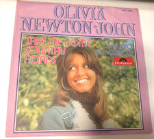 Olivia Newton-John 7" 45 Record & Picture Sleeve German Imp Take Me Home Country
