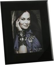 Black Glass Photo Frame 8x10